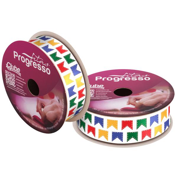 FITA CETIM 22MMX10MT COR 239 BANDEIRINHAS ECF005TR UN PROGRESSO