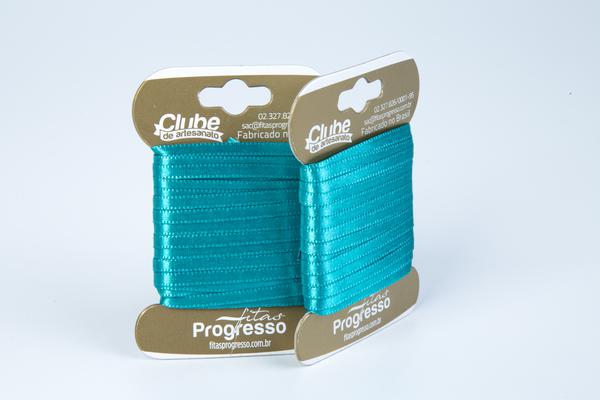 FITA CETIM DUPLO 4MMX10MT COR 1102 JADE UN PROGRESSO