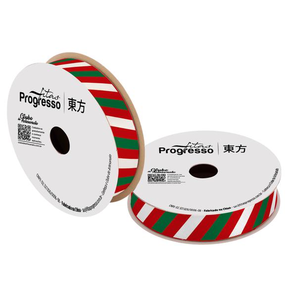 FITA CETIM NATAL 15MMX10MT COR 146 LISTRADO NATALINO ECF003S UN PROGRESSO