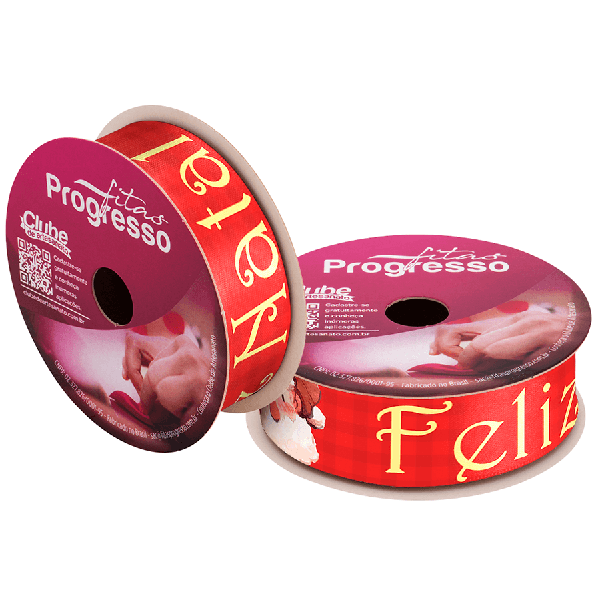 FITA CETIM NATAL 22MMX10MT COR 226 FELIZ NATAL LUDICO ECF005TR UN PROGRESSO