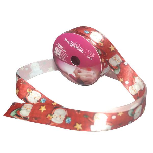 FITA CETIM NATAL 22MMX10MT COR 228 PAPAI NOEL LUDICO ECF005TR UN PROGRESSO