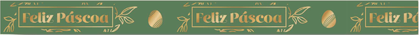 FITA CETIM PASCOA 15MMX10MT COR 520 FELIZ PASCOA VERDE UN PROGRESSO