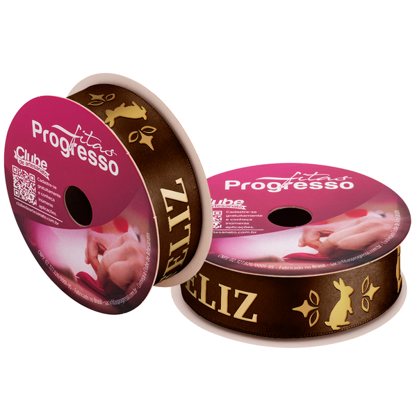 FITA CETIM PASCOA 22MMX10MT COR 022 FELIZ PASCOA RELEVO UN PROGRESSO