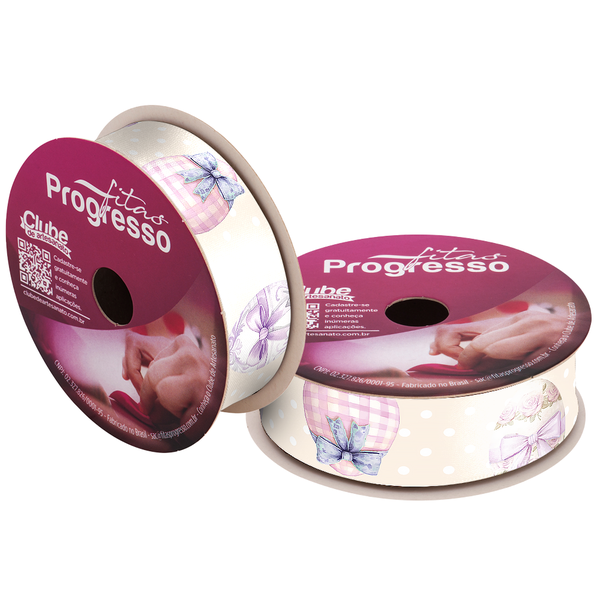 FITA CETIM PASCOA 22MMX10MT COR 231 OVOS DE PASCOA LACOS UN PROGRESSO