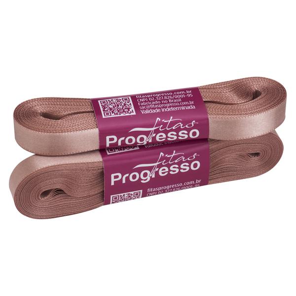 FITA CETIM SIMPLES 10MMX10MT COR 1143 ROSA VELHO UN PROGRESSO