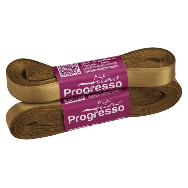 FITA CETIM SIMPLES 10MMX10MT COR 1353 DOURADO UN PROGRESSO