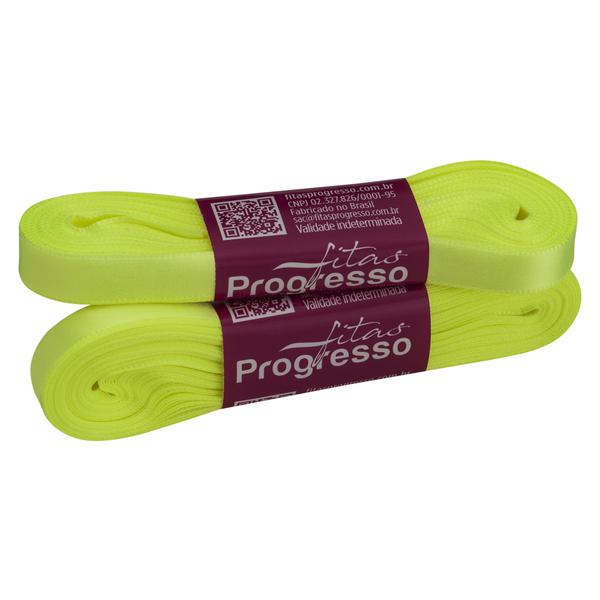 FITA CETIM SIMPLES 10MMX10MT COR 280 VERDE CITRICO UN PROGRESSO