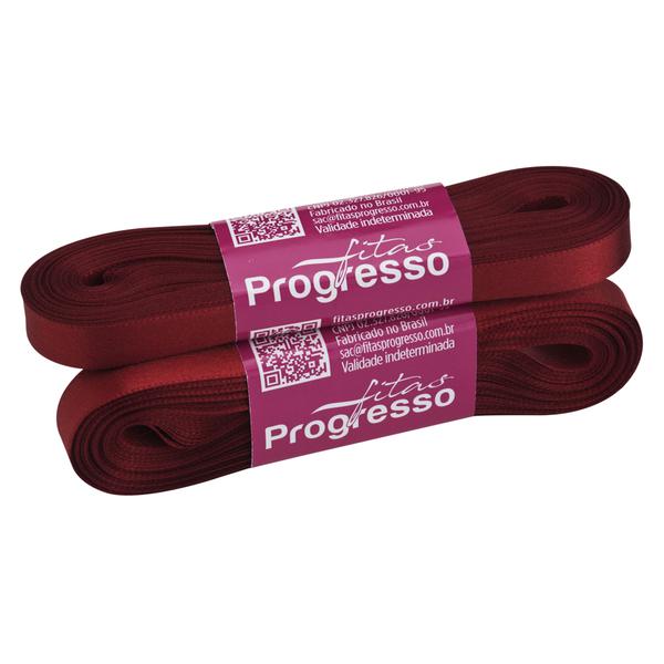 FITA CETIM SIMPLES 10MMX10MT COR 389 VINHO UN PROGRESSO