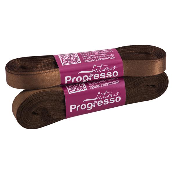 FITA CETIM SIMPLES 10MMX10MT COR 391 MARROM UN PROGRESSO