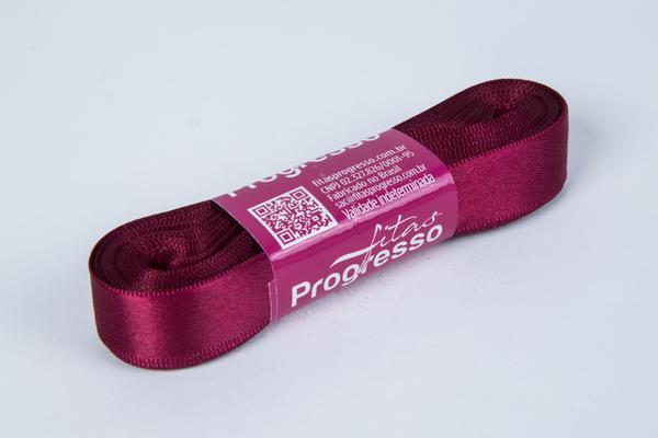 FITA CETIM SIMPLES 15MMX10MT COR 1355 MARSALA UN PROGRESSO