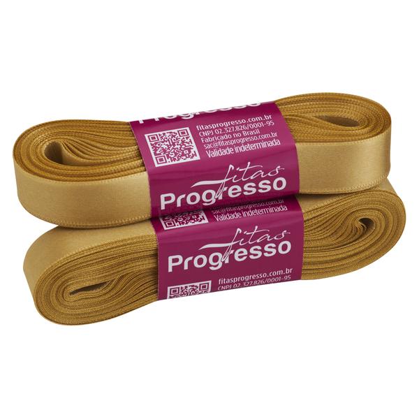 FITA CETIM SIMPLES 15MMX10MT COR 228 OURO UN PROGRESSO