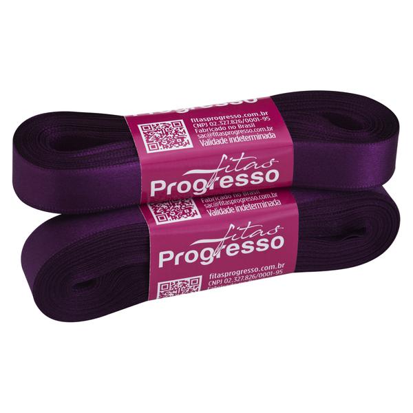 FITA CETIM SIMPLES 15MMX10MT COR 675 VIOLETA UN PROGRESSO