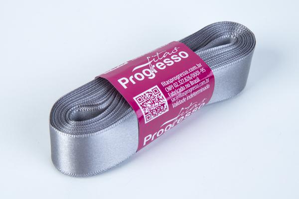 FITA CETIM SIMPLES 22MMX10MT COR 1222 CINZA UN PROGRESSO