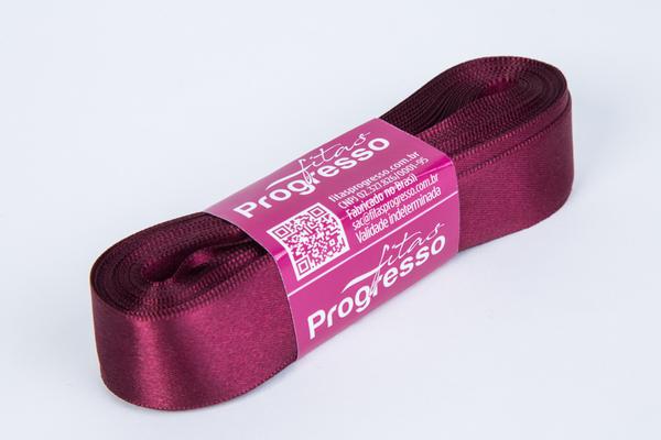 FITA CETIM SIMPLES 22MMX10MT COR 1355 MARSALA UN PROGRESSO