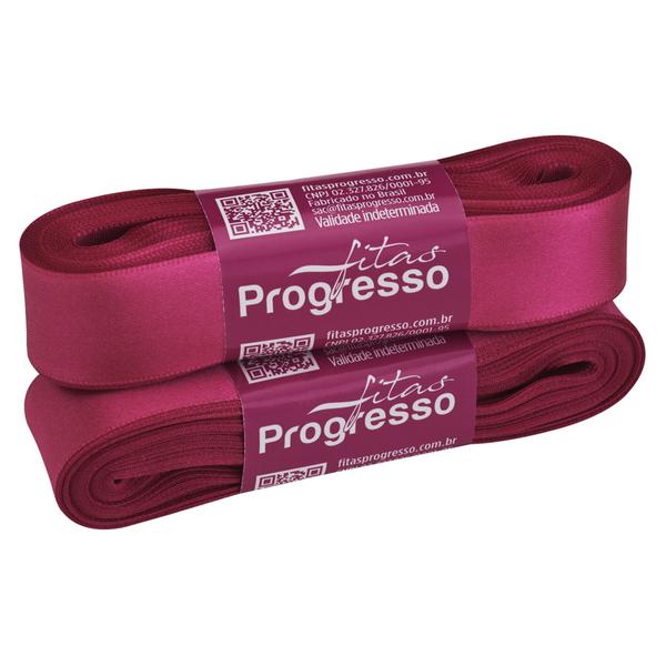 FITA CETIM SIMPLES 22MMX10MT COR 303 PINK UN PROGRESSO