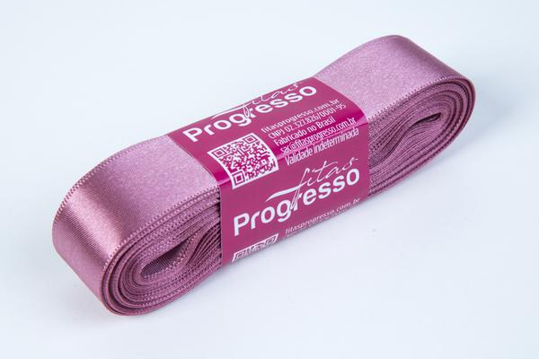 FITA CETIM SIMPLES 22MMX10MT COR 344 ROSE UN PROGRESSO