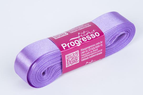 FITA CETIM SIMPLES 22MMX10MT COR 356 LILAS LAVANDA UN PROGRESSO
