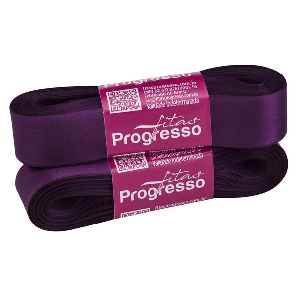 FITA CETIM SIMPLES 22MMX10MT COR 675 VIOLETA UN PROGRESSO