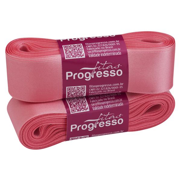 FITA CETIM SIMPLES 30MMX10MT COR 009 ROSA PETALA UN PROGRESSO