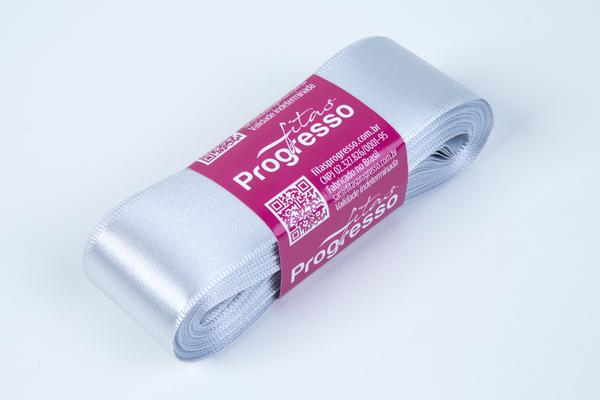 FITA CETIM SIMPLES 30MMX10MT COR 084 PRATA UN PROGRESSO