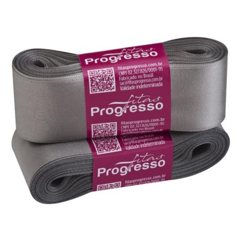 FITA CETIM SIMPLES 30MMX10MT COR 1222 CINZA UN PROGRESSO