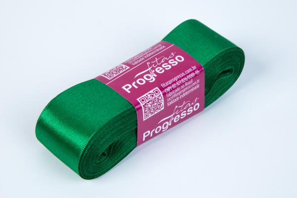 FITA CETIM SIMPLES 30MMX10MT COR 217 VERDE BANDEIRA UN PROGRESSO