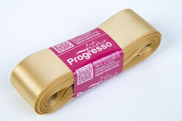 FITA CETIM SIMPLES 30MMX10MT COR 228 OURO UN PROGRESSO