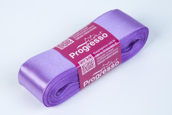 FITA CETIM SIMPLES 30MMX10MT COR 356 LILAS LAVANDA UN PROGRESSO