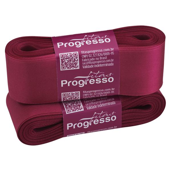 FITA CETIM SIMPLES 38MMX10MT COR 303 PINK UN PROGRESSO
