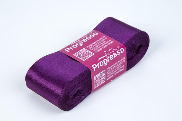 FITA CETIM SIMPLES 38MMX10MT COR 675 VIOLETA UN PROGRESSO