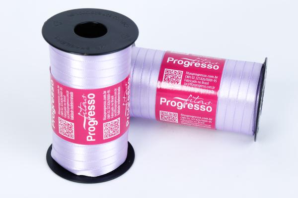 FITA CETIM SIMPLES 7MMX100MT COR 245 LILAS UN PROGRESSO