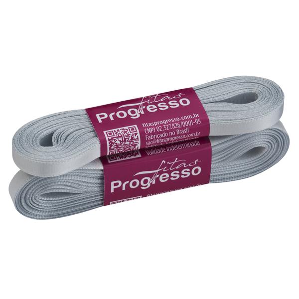 FITA CETIM SIMPLES 7MMX10MT COR 084 PRATA UN PROGRESSO