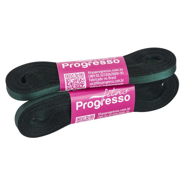 FITA CETIM SIMPLES 7MMX10MT COR 1287 VERDE PETRÓLEO UN PROGRESSO