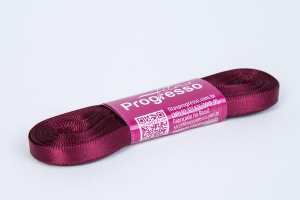 FITA CETIM SIMPLES 7MMX10MT COR 1355 MARSALA UN PROGRESSO