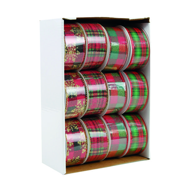 FITA ESTAMPADA VRM/VRD 3,8X457CM CX DISPLAY UN CROMUS