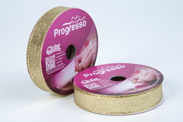 FITA METALIZADA M007-015 15MMX10MT COR 203 OURO UN PROGRESSO