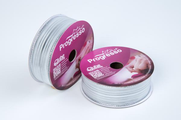 FITA METALIZADA M007-025 25MMX10MT COR 218 PRATA UN PROGRESSO