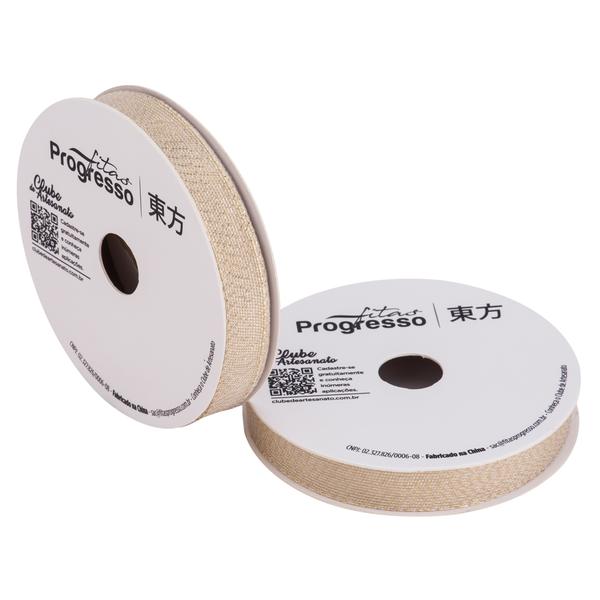 FITA METALIZADA M011-011 11MMX10MT COR 203 OURO UN PROGRESSO