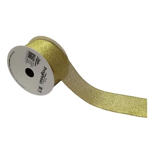 FITA METALIZADA M015-038 38MMX10MT COR 203 OURO UN PROGRESSO