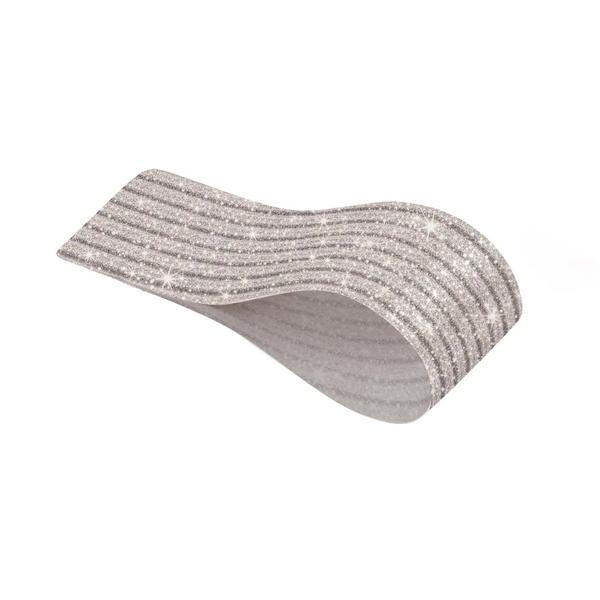 FITA PLASTICA LISTRADO PRATA 18MMX25M UN CROMUS