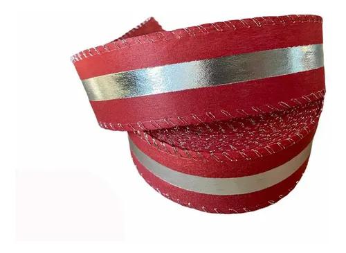 FITA TNT 4,5CMX24MT VERMELHO COM LAME AQUARELA