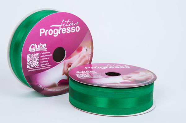 FITA VOAL COM CETIM CENTRAL 22MMX10MTS COR 217 VERDE BANDEIRA UN PROGRESSO