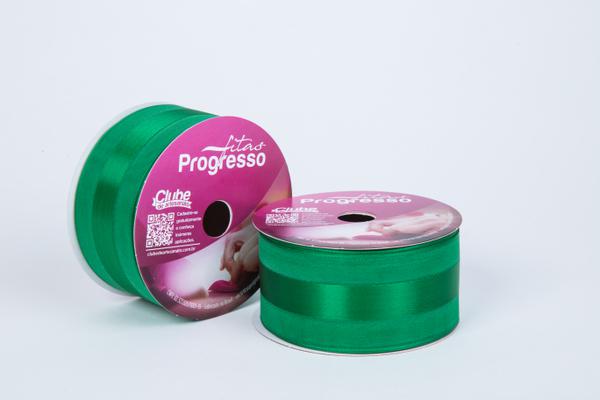 FITA VOAL COM CETIM CENTRAL 38MMX10MTS COR 217 VERDE BANDEIRA UN PROGRESSO