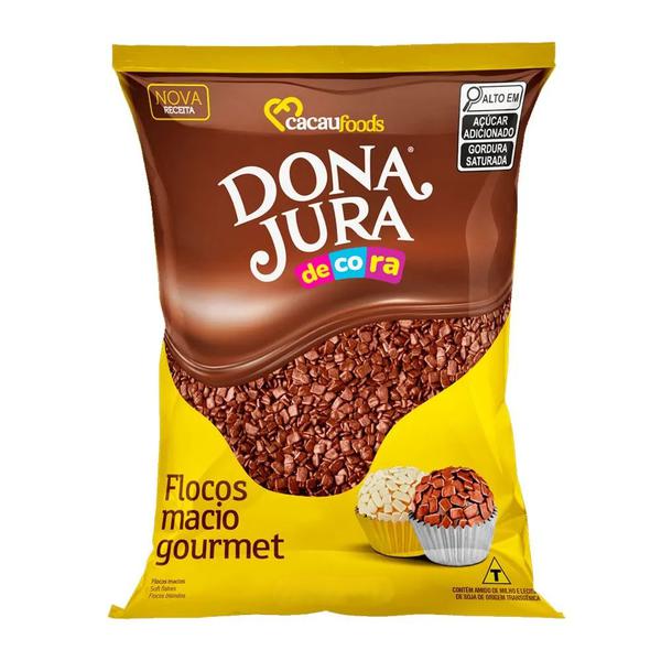 FLOCOS SABOR CHOCOLATE 500G DONA JURA