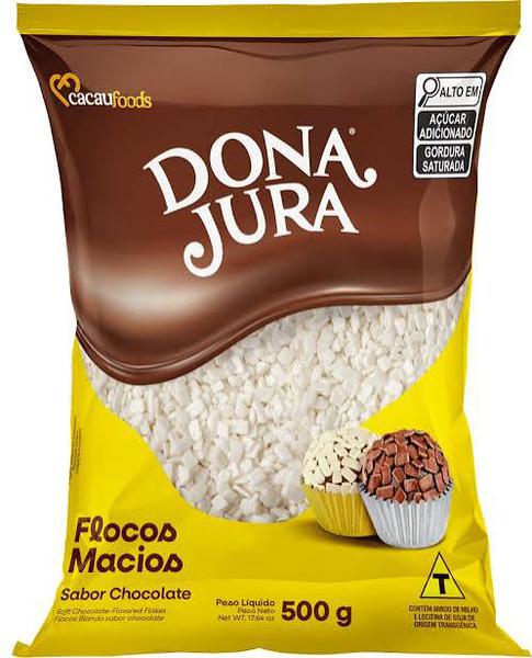 FLOCOS SABOR CHOCOLATE BRANCO 500G CACAU FOODS