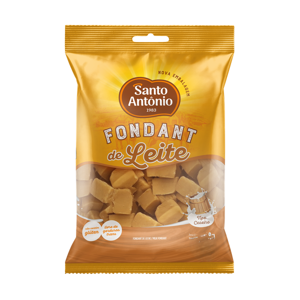 FONDANT DE LEITE 840G PACOTE SANTO ANTONIO