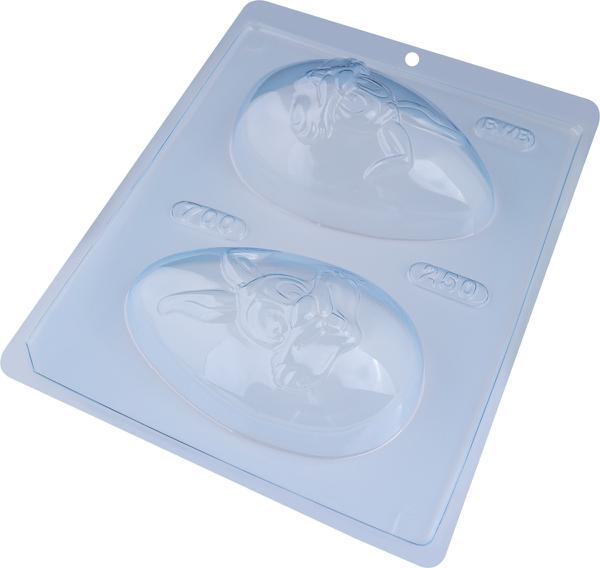FORMA ACETATO SIMPLES OVO COELHO 250G UN BWB