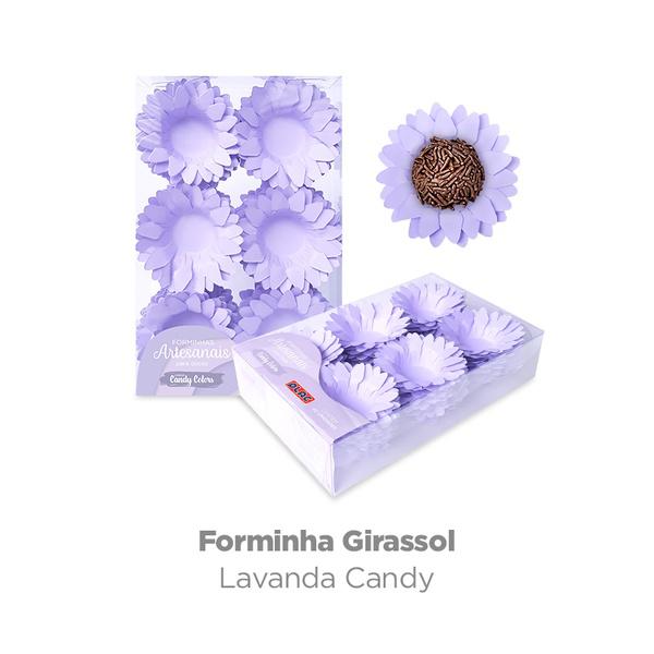 FORMA ESPECIAL GIRASSOL CANDY LAVANDA 40UN PLAC