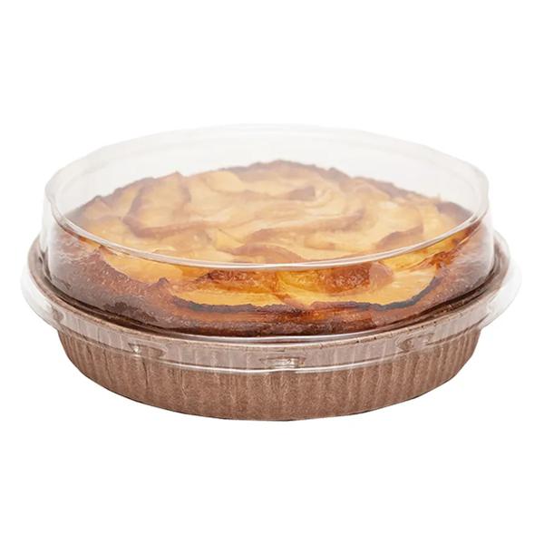 FORMA MARROM TORTA PIE COM TAMPA 90X20 05UN ULTRAFEST