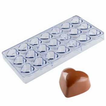 FORMA PARA CHOCOLATE CORACAO TABATA ROMERO UN BLUESTAR
